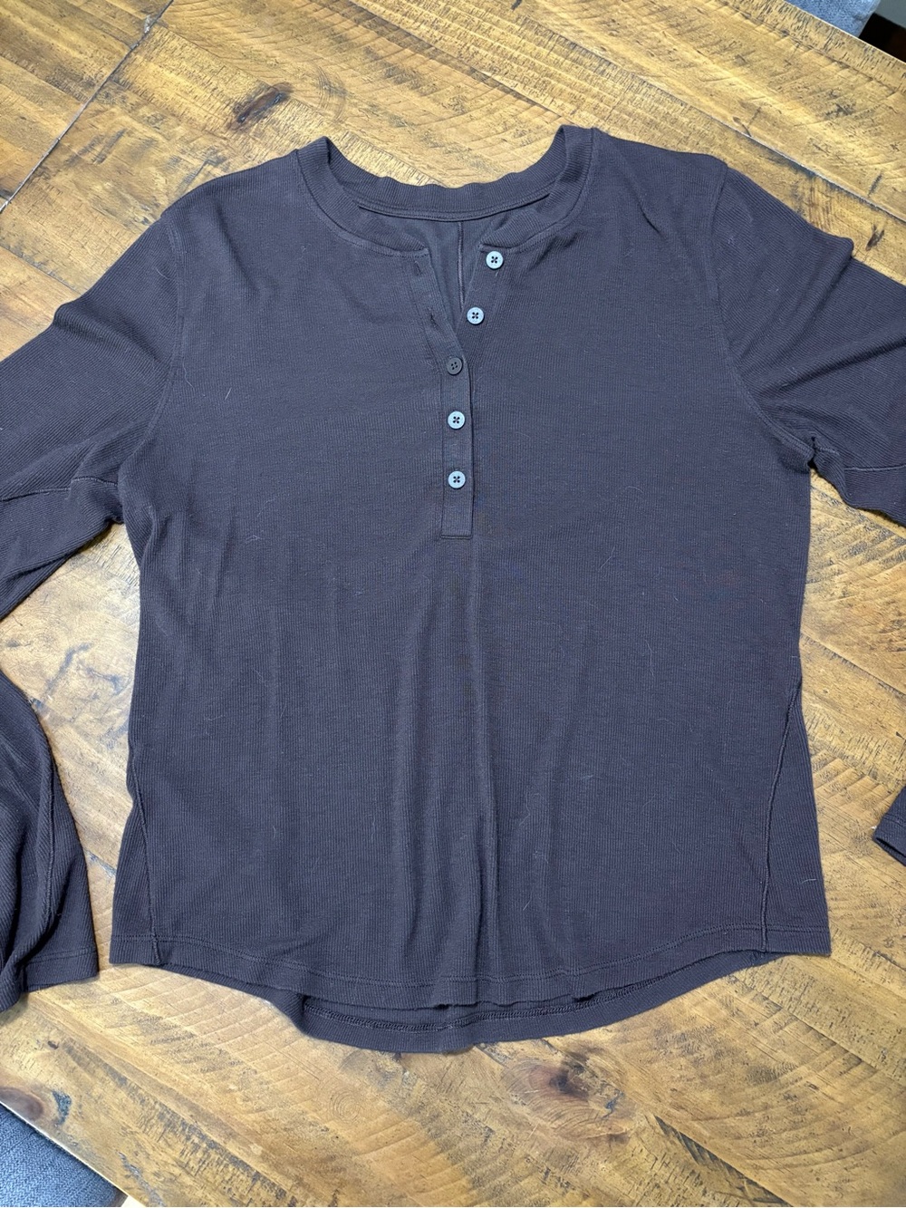 Lululemon Hold Tight Long-Sleeve Henley